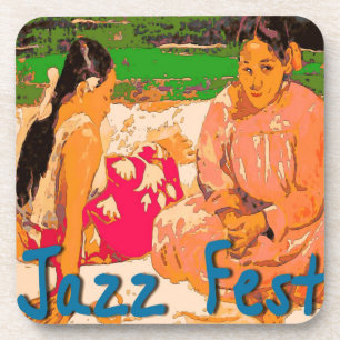 Porta-copo Jazz fest Women on Blanket