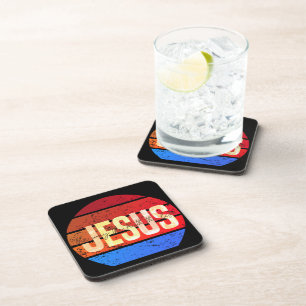 Porta-copo Jesus, a forma como a verdade e a vida estão no pô