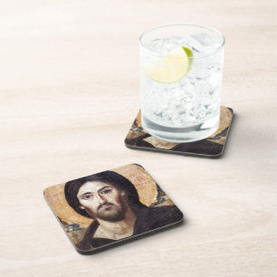 Porta-copo Jesus Cristo