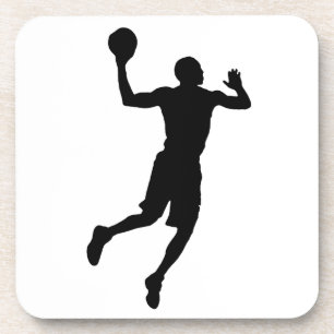 Porta-copo Jogador de basquete de pop Art Silhouket
