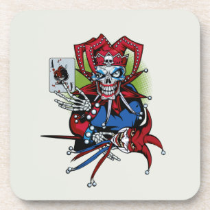 Porta-copo Jogando cartão, Joker