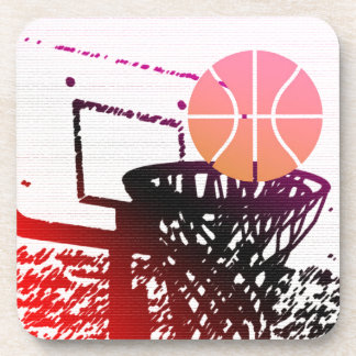 Porta-copo Jogo do treinador da rede do basquetebol da bola