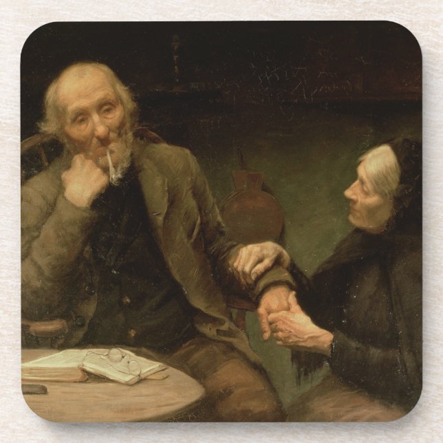 Porta-copo John Anderson, meu Jo, 1894 (óleo em canvas) (Frente)