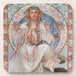 Porta-copo Josephine Crane Bradley como Lavia por Alphonse Mu