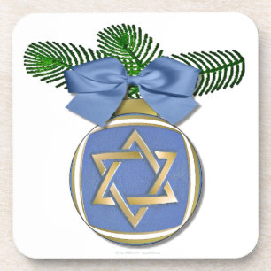 Porta-copo Judaica Hanukkah Star De David Ornament Impressão