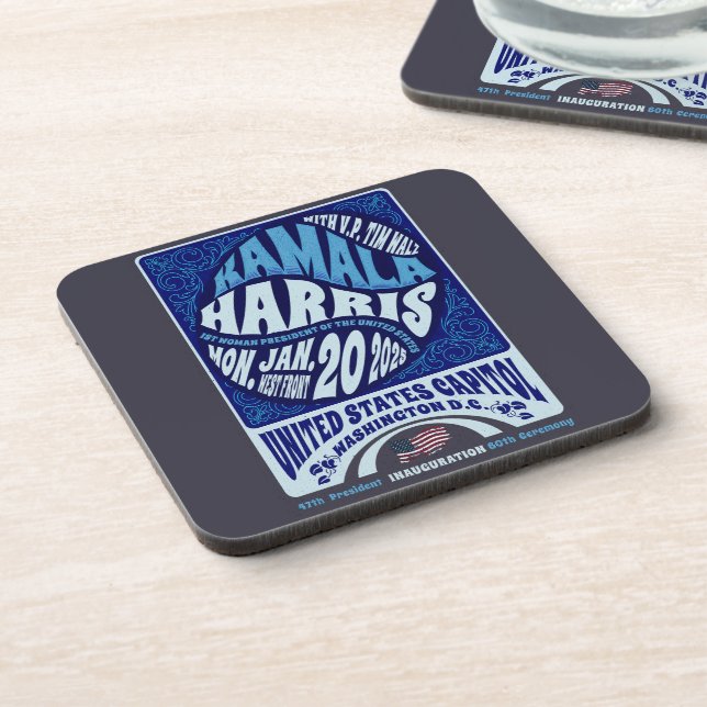 Porta-copo Kamala Harris 20 de janeiro de Posse 2025 (Left Side)
