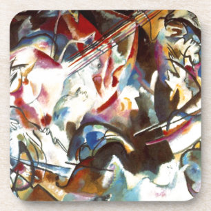 Porta-copo Kandinsky Abstrato Composição VI