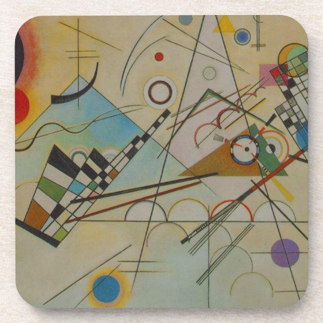 Porta-copo Kandinsky Composição VIII (Frente)