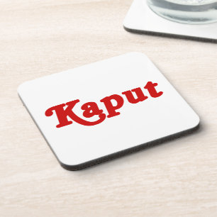 PORTA-COPO KAPUT ♦ NÃO TRABALHO ♦