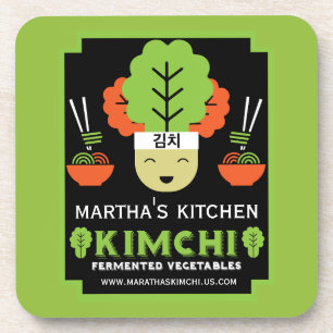Porta-copo Kimchi Kitchen Home Made Comida