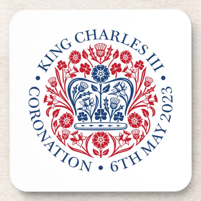 Porta-copo King Charles III Coronation (Frente)