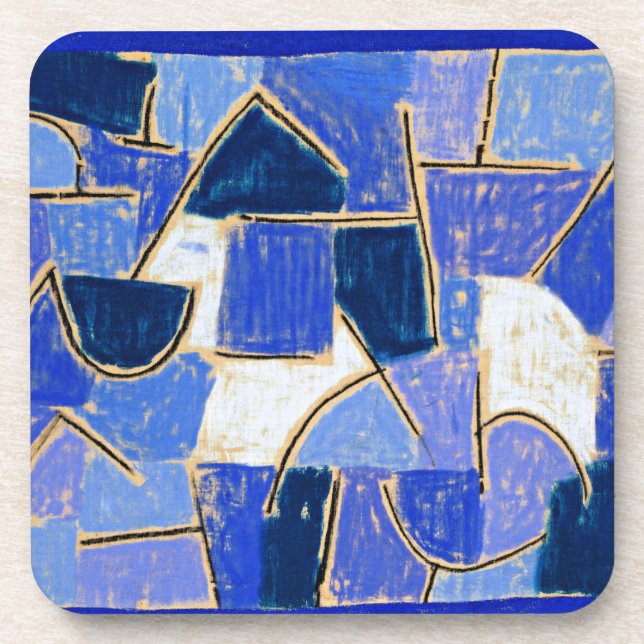 Porta-copo Klee - noite azul (Frente)