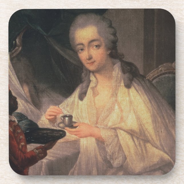 Porta-copo La Comtesse du Barry (1743-93) (óleo em canvas) (Frente)
