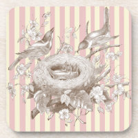 La Petite Famille em fundo rosa e creme