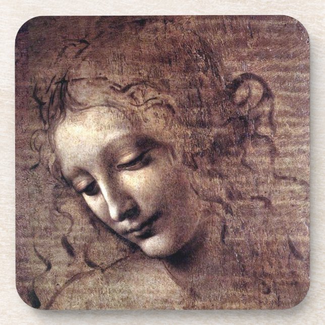 Porta-copo La Scapigliata - da Vinci - c1508 (Frente)