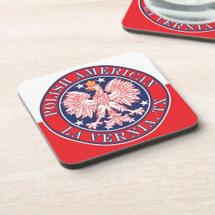 Porta-copo La Vernia Texas Polska Eagle Polonês