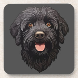 Porta-copo Labradoodle Black Dog