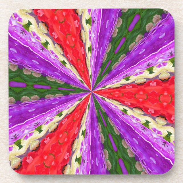 Porta-copo Lacey Kaleidoscope (Frente)