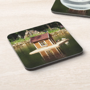 Porta-copo Lança com a casa de pássaros e o slide alfanumé