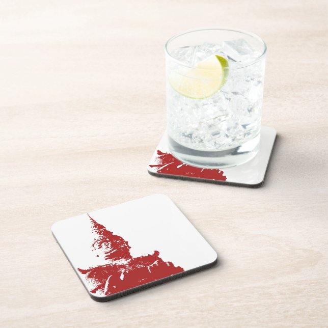 Porta-copo Lao Giant Guardian .. Buddha Park, Vientiane, Laos (Lado Direito)