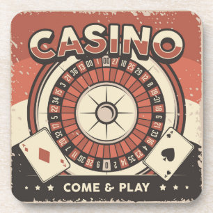 Porta-copo Las Vegas Casino Roulette Wheel