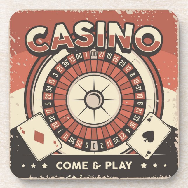 Porta-copo Las Vegas Casino Roulette Wheel (Frente)