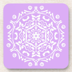 Porta-copo Lavanda Mandala