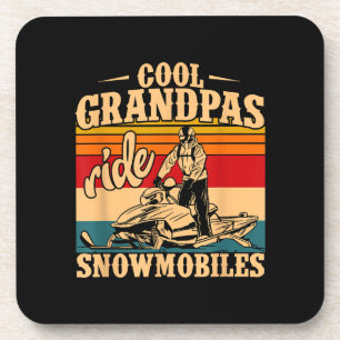 Porta-copo Legal Grandpas caminha Snowmobiles Snowmobile Snow