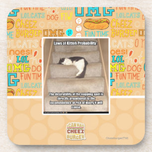 Porta-copo Leis da probabilidade de Kitteh