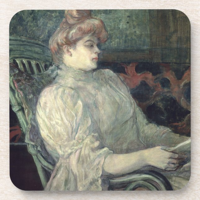 Porta-copo Leitura da mulher (Frente)