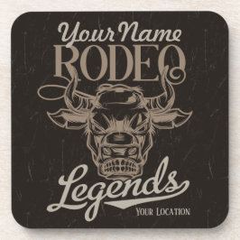 Porta-copo Lendas de coroa ocidental antiga do Rodeo Personal