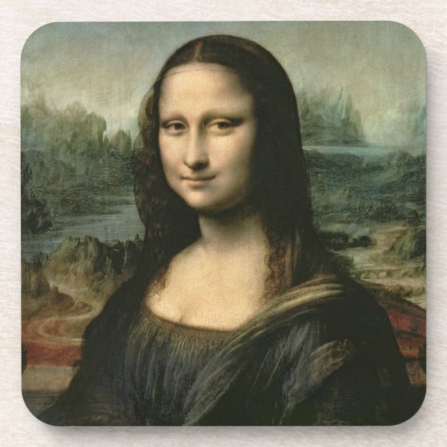 Porta-copo Leonardo Vinci | Mona Lisa, c.1503-6 (Frente)