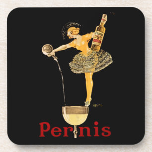 Porta-copo Leonetto Cappiello Pernis Wine Advertising Poster