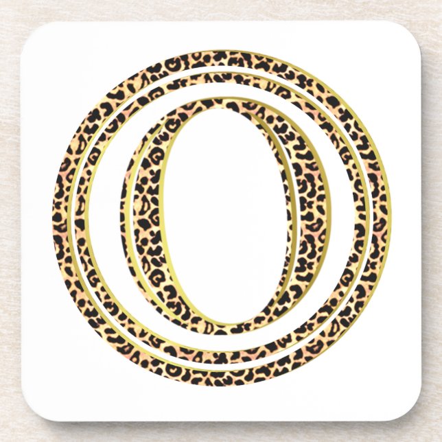 Porta-copo Leopard O (Frente)
