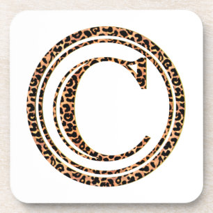 Porta-copo leopardo C