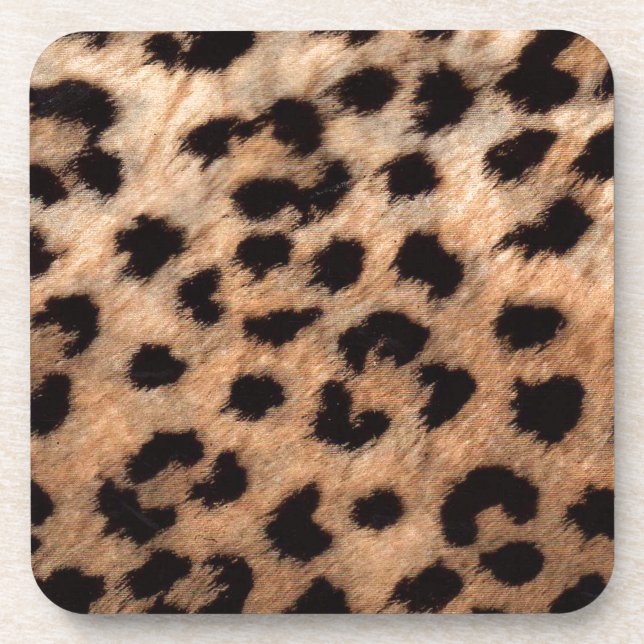 Porta-copo Leopardo Guepardo Impressão Animal Feminino Modern (Frente)