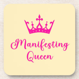 Porta-copo Letras Rainhas Rosa Manifestantes