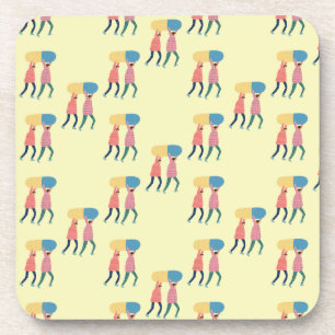 Porta-copo Levando um teste padrão do comprimido