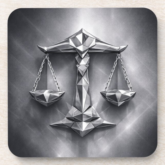 Porta-copo libra zodiac sign (Frente)