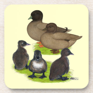 Porta-copo Ligue para a família Duck Khaki