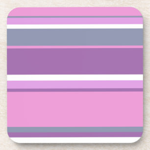 Porta-copo Lilac stripes