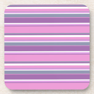 Porta-copo Lilac stripes