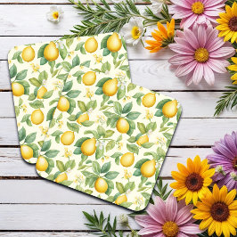 Porta-copo Limão-Blossomo-do-Mediterrâneo Citrus