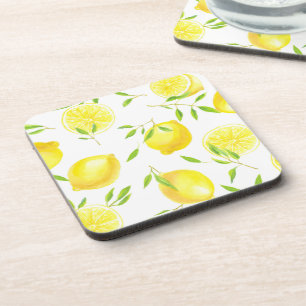 Porta-copo Limões e folhas