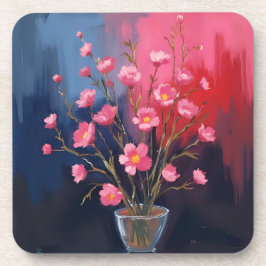 Porta-copo Lindas Flores Em Um Vaso