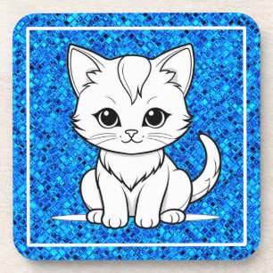 Porta-copo Linha de Gatinhos Gatinhos Estilizados Design-5231