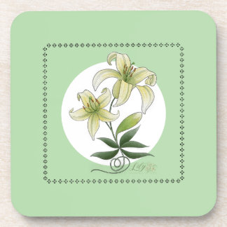 Porta-copo Lírios