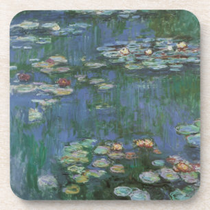 Porta-copo Lírios de Claude Monet, Flores Vintage