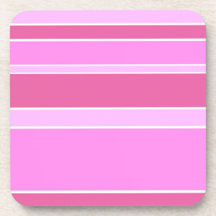 Porta-copo Listras cor-de-rosa