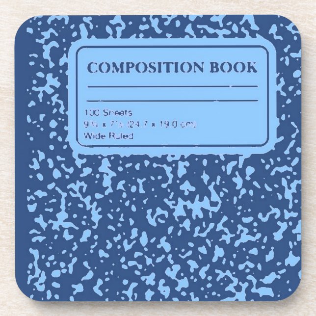 Porta-copo Livro de composição (Frente)
